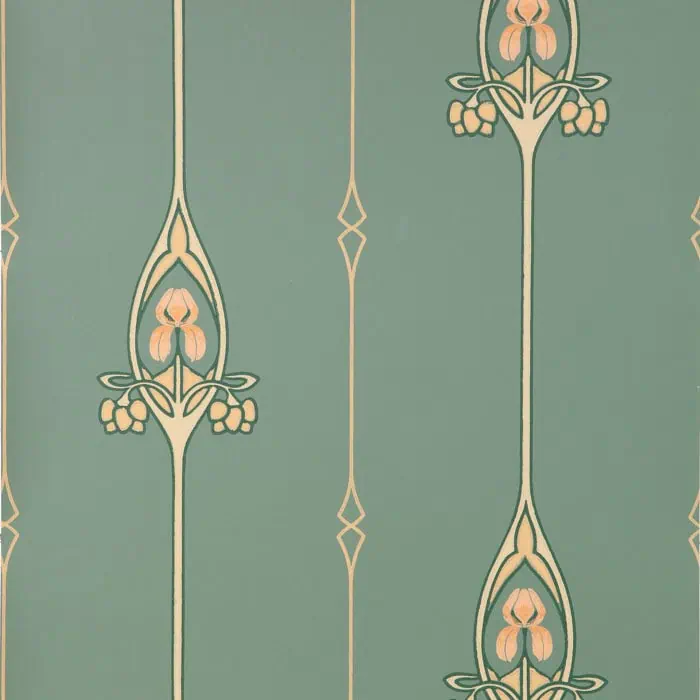 087 22, gamla grand, grön