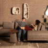 Dutchbone parempoolne chaise longue diivan Shelly