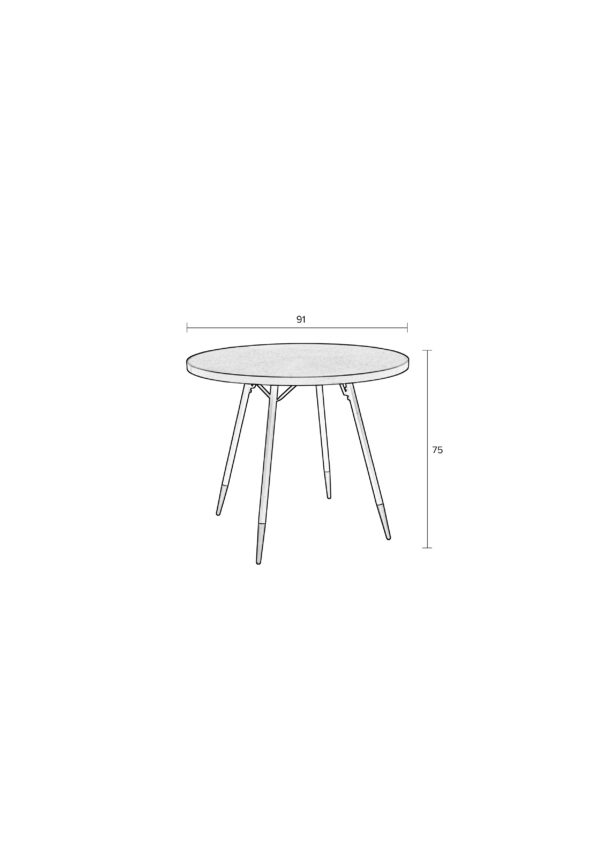 Zuiver laud Denise Round