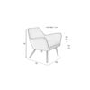 Zuiver tugitool Lounge Chair Bon